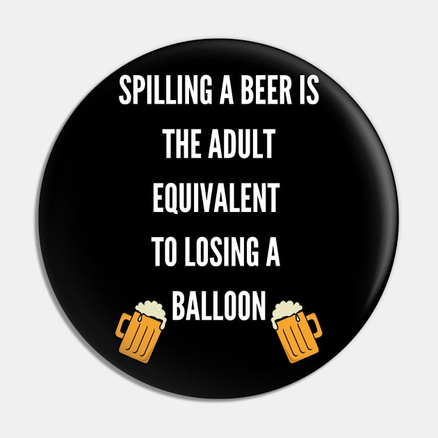 Best Birthday Gift for Beer Lover Pin by MadArting1557