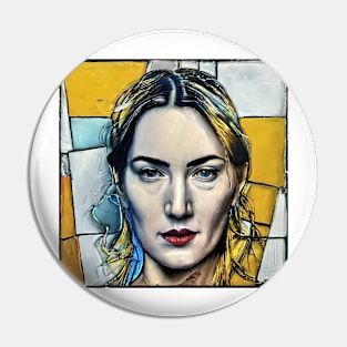 Kate's face Pin