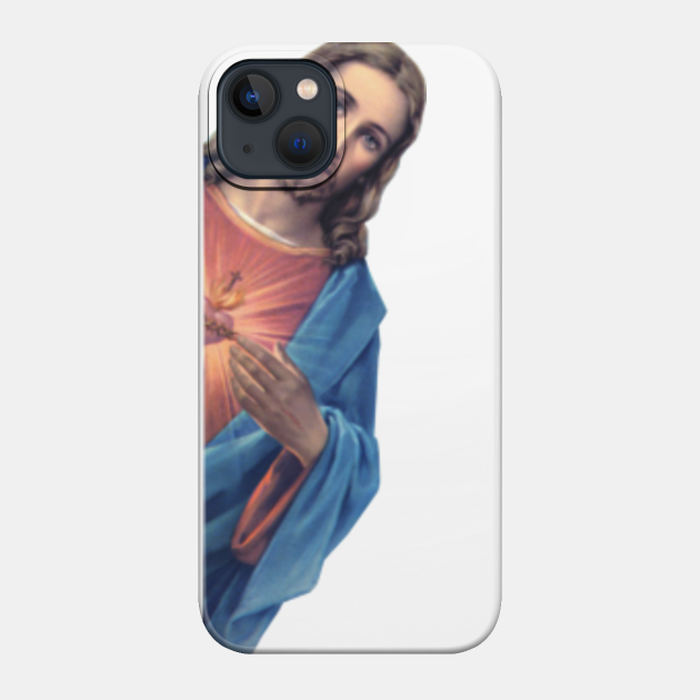 Jesus is watching you - meme - Jesus - Phone Case