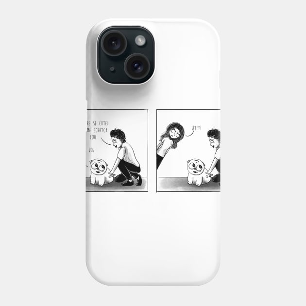 Inkberry Comics: Loyalty Phone Case by hollydoesart