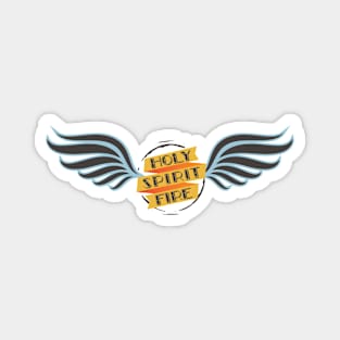 Holy Spirit Wings Magnet