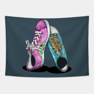 Canvas Sneakers Tapestry