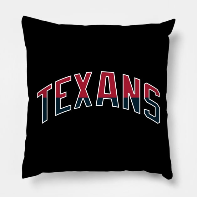 Texans Pillow by teakatir