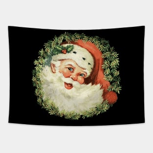 Vintage Santa Clause Christmas Tapestry