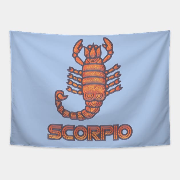 Scorpio Tapestry by TeeLabs