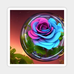 Magical Rose Ball Magnet