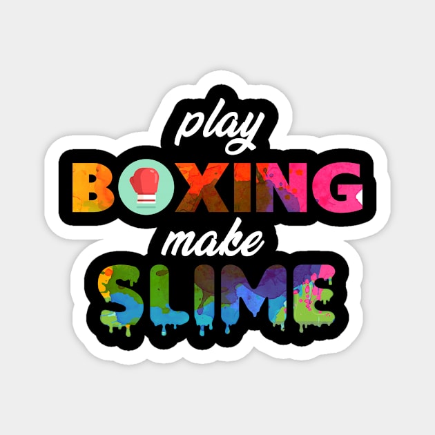 Play Boxing Make Slime Magnet by jrgmerschmann