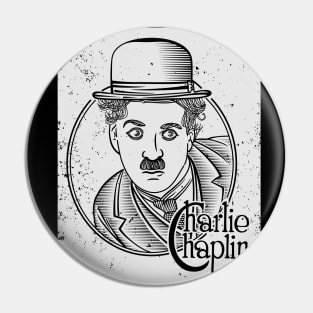 Charlie Chaplin Pin