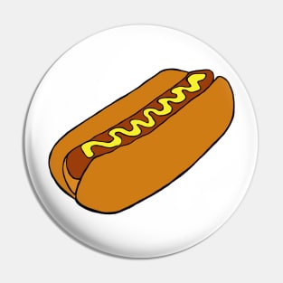 Hot dog Pin