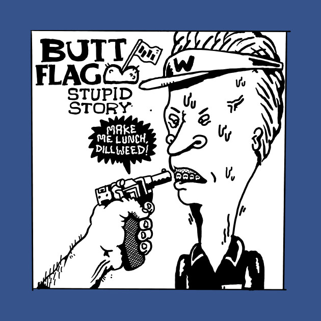 Disover Butt Flag - Russell Taysom Butt Flag - T-Shirt