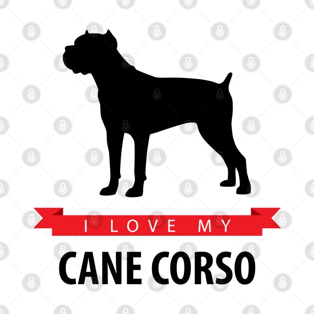 I Love My Cane Corso by millersye