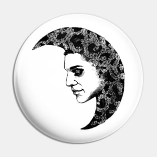 Brian Molko Moon Pin