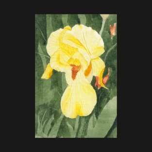 Ode to Georgia #4 - Yellow Iris T-Shirt