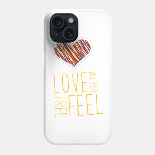 Feeling heart Phone Case