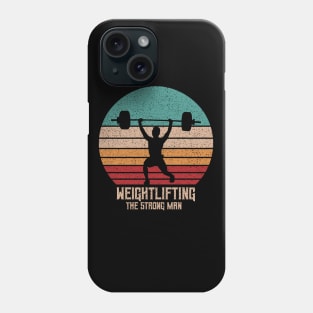 Weightlifting Strong Man Phone Case