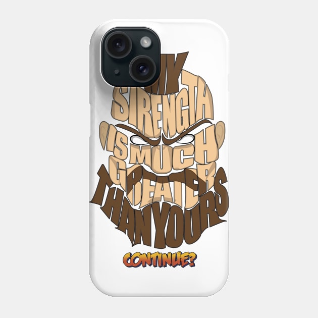 Zangief Wins Phone Case by amodesigns