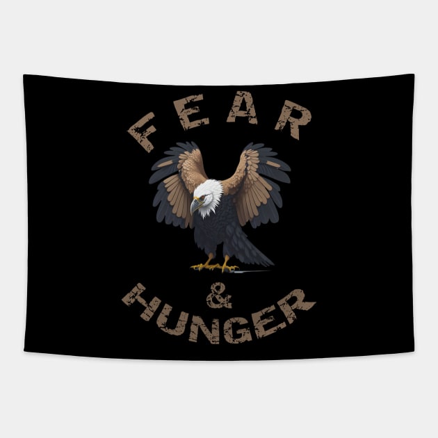 Fear and Hunger Tapestry by Double You Store