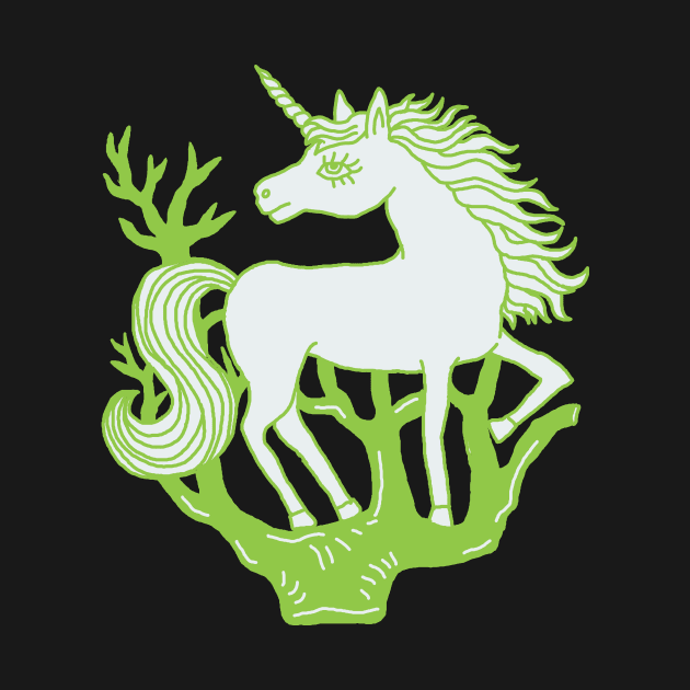 Green Horse by AVEandLIA