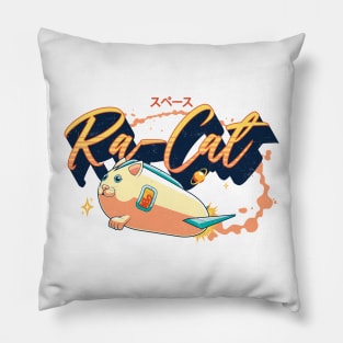 Space Ra-Cat Pillow