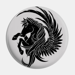 Pegasus Pose Pin