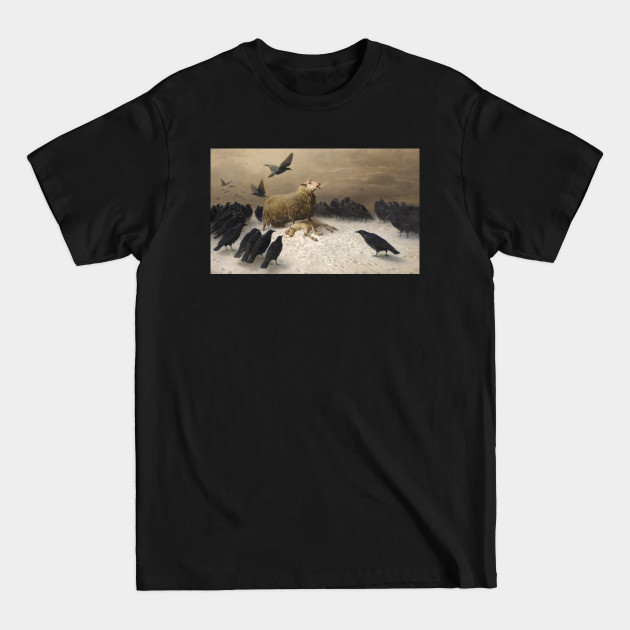 Discover Anguish by August Friedrich Schenck - Crows - T-Shirt