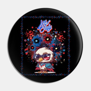 4th of july Pin