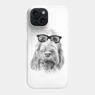 Intelligent friend Spinone by heidiannemorris Phone Case