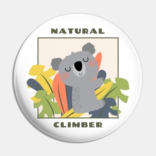 Natural Climber Pin