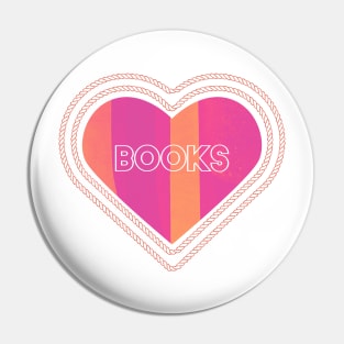 I love books Pin