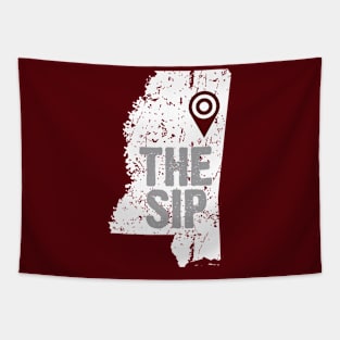 The Sip, Mississippi, MS, State of Mississippi, Magnolia State, Starkville, Location, Map Tapestry