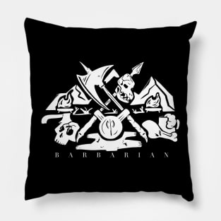 Classic Classes Collection: Barbarian Pillow