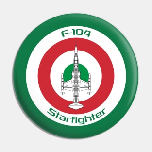 F-104 Starfighter (IT) Pin