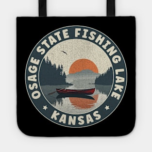 Osage State Fishing Lake Kansas Sunset Tote