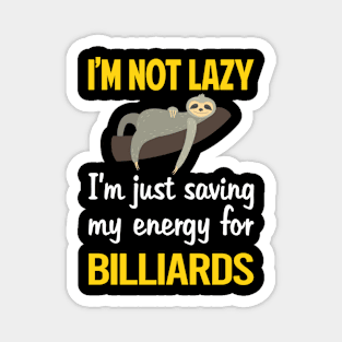 Funny Lazy Billiards Magnet