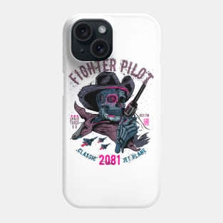 Tokebi's Cyberpunk Space Skull Cowboy Phone Case