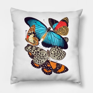 Butterflies Watercolor #8 Pillow