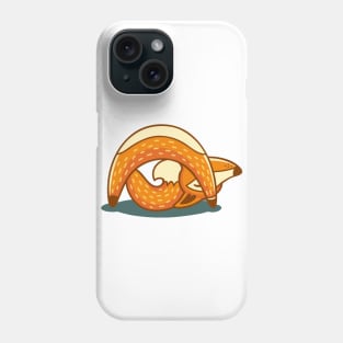 fox yoga Phone Case