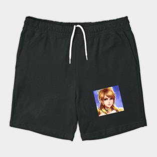 anime blonde hair manga charcter Shorts