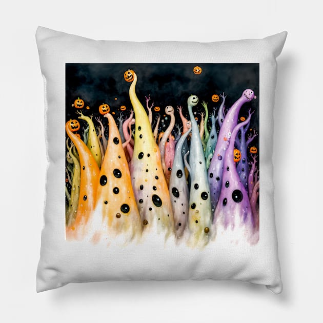 Jack O Larva Pillow by ANW