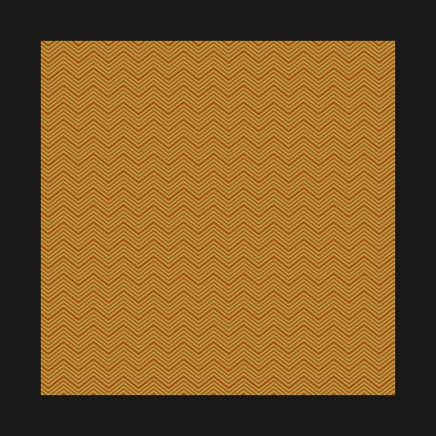 Brown Chevron ZigZag Pattern by 2CreativeNomads