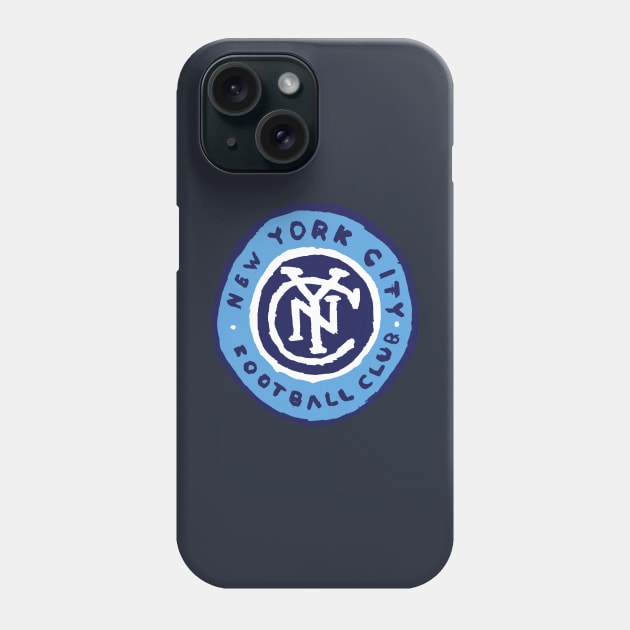 New York Ciiiity F.C 09 Phone Case by Very Simple Graph