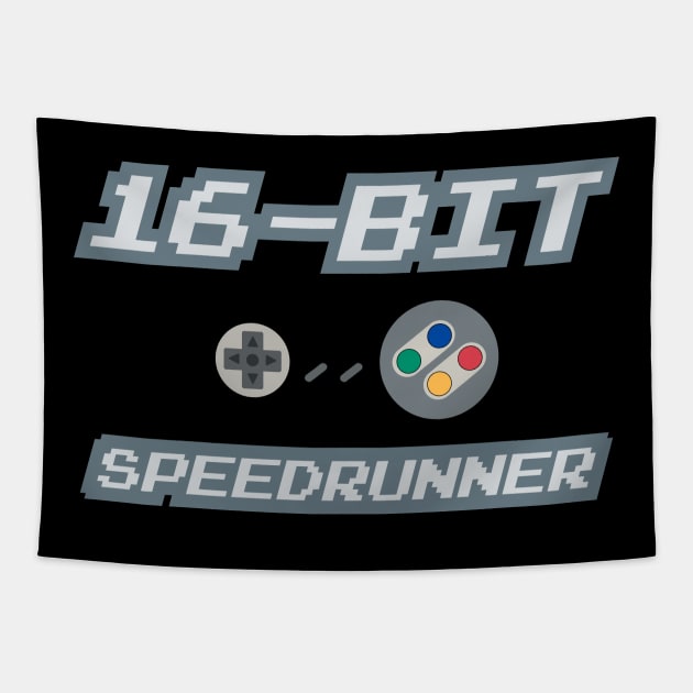 16-Speedrunner Tapestry by PCB1981