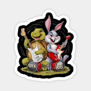 Tortoise and the Hare Rock And Roll Magnet