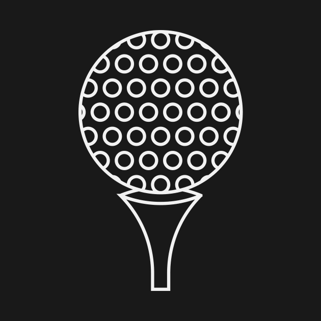 Golf Ball by Charm Clothing