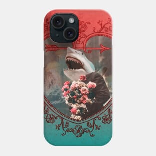 Bruce the Toothy n Timid Shark Suitor Phone Case