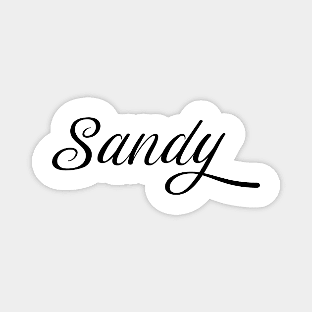 Name Sandy Magnet by gulden