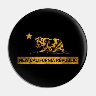 New California Republic Pin