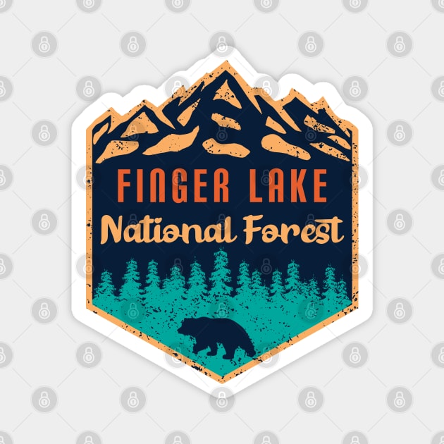 Finger lakes national forest Magnet by Tonibhardwaj