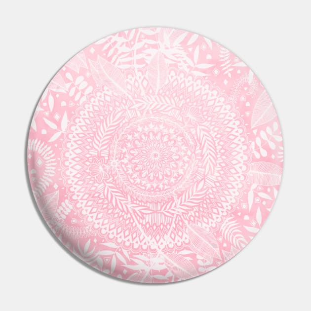 Medallion Pattern in Blush Pink Pin by micklyn