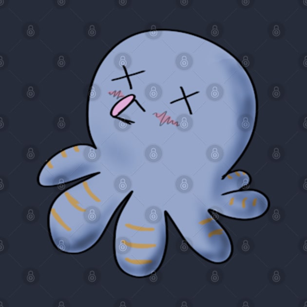 Cute Giant Octopus by ZNEVA